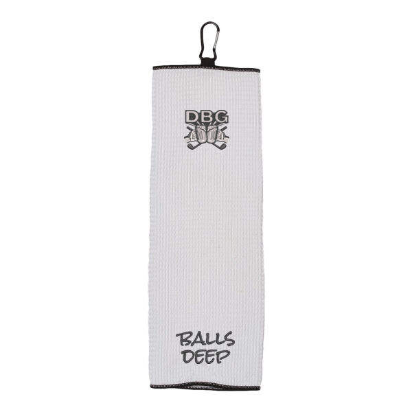 Balls Deep Golf Towel Thumbnail
