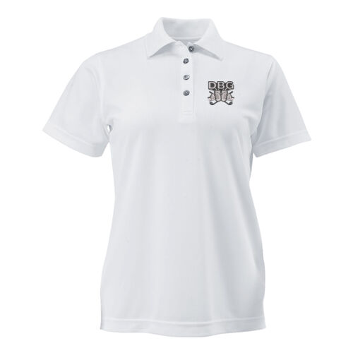 Women's - Saratoga Performance Mini Mesh *Logo* Polo Thumbnail