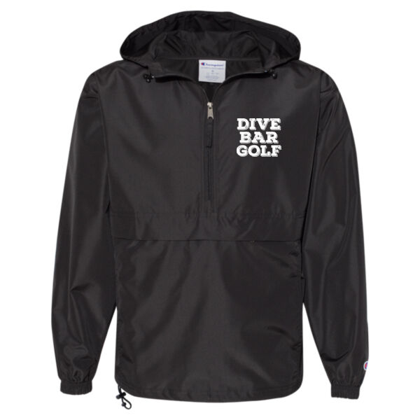"We can't all be professionals" Packable Quarter-Zip Jacket  Thumbnail