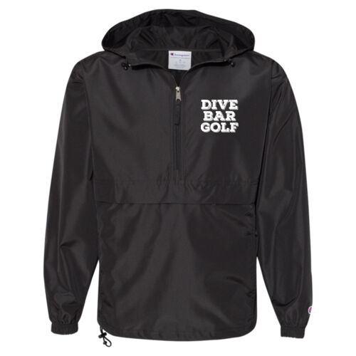 "We can't all be professionals" Packable Quarter-Zip Jacket  Thumbnail