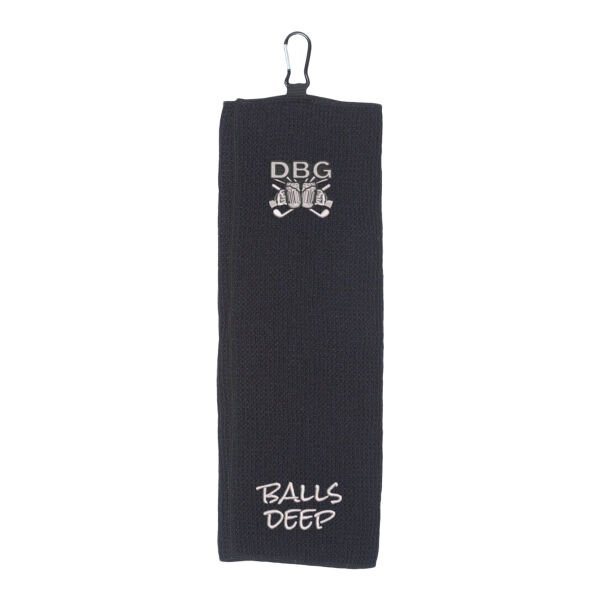 Balls Deep Golf Towel Thumbnail