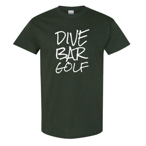 "Dive Bar Lettering" Heavy Cotton™ T-Shirt Thumbnail