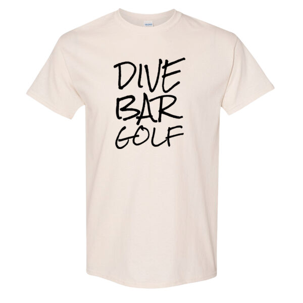 "Dive Bar Lettering" Heavy Cotton™ T-Shirt Thumbnail