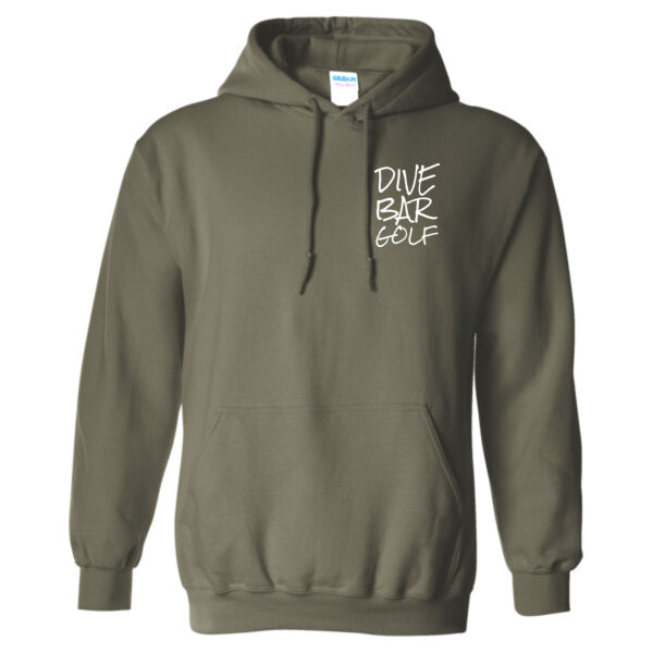 "Dive Bar Lettering" Heavy Blend™ Hooded Sweatshirt Thumbnail